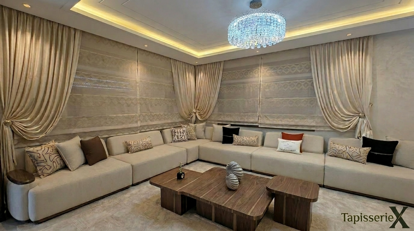 salon moderne marrakech maroc